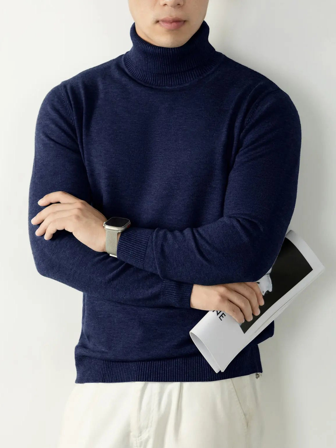 Pull col roulé TOP FASHION