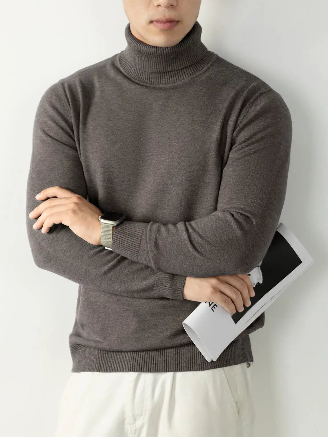 Pull col roulé TOP FASHION