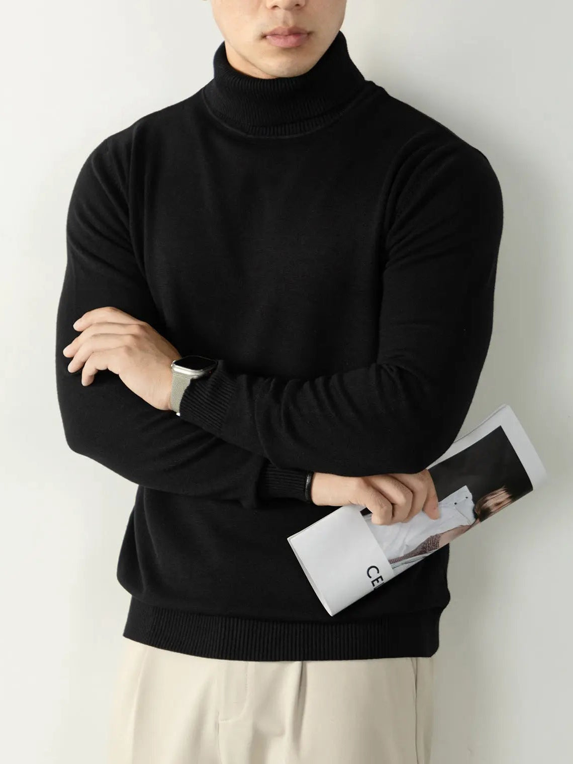 Pull col roulé TOP FASHION