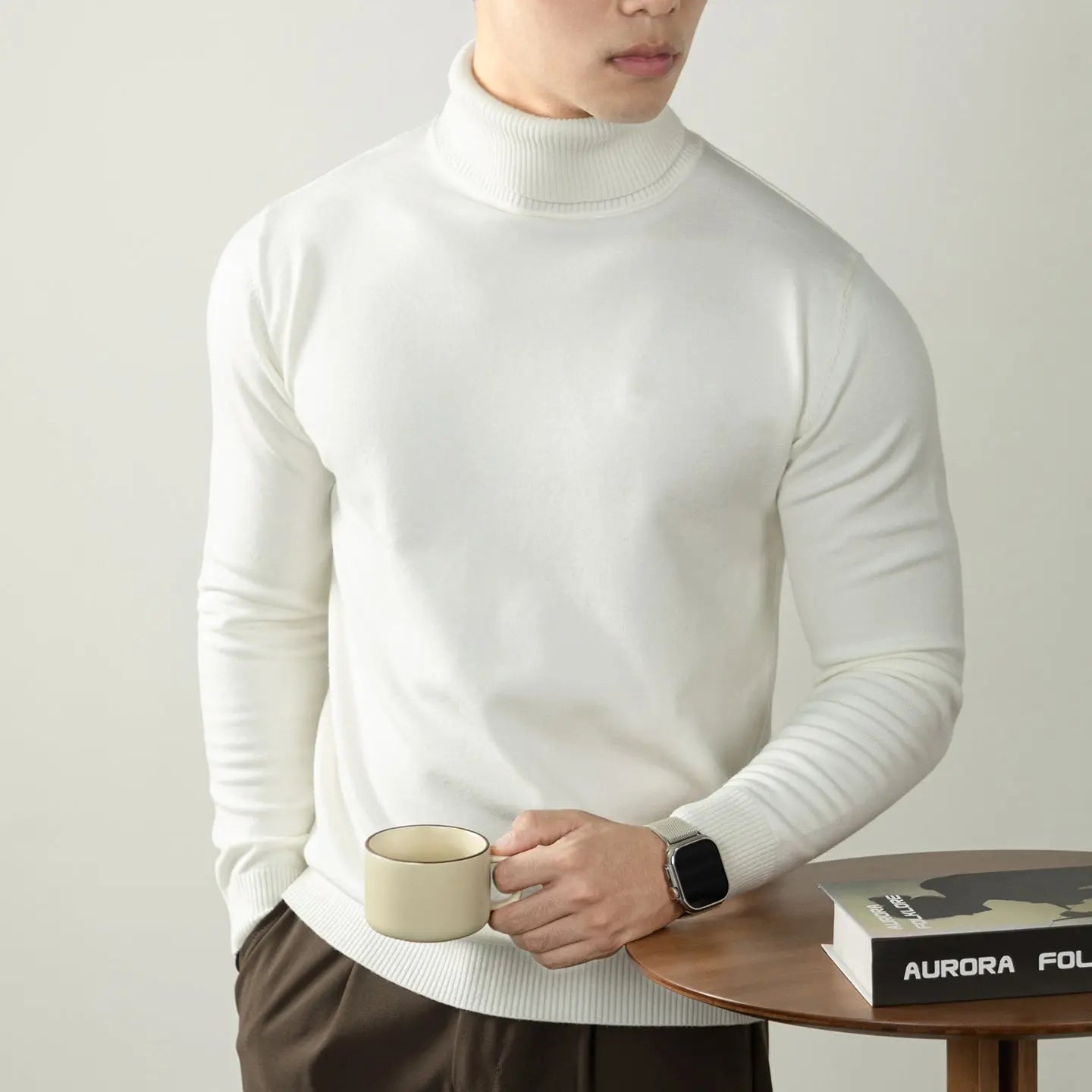 Pull col roulé TOP FASHION