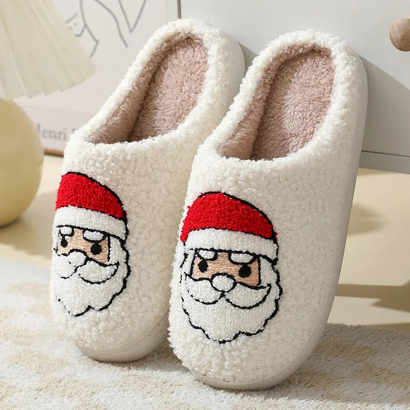 Christmas Home Slippers pontouf TOP FASHION