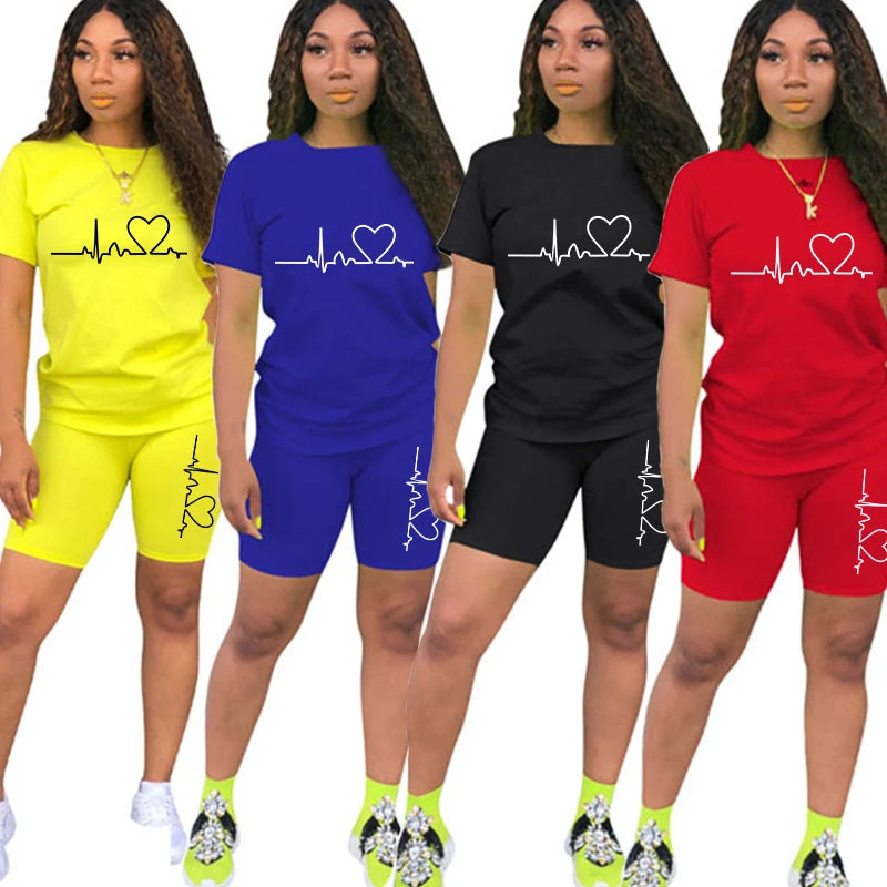 T-Shirts et Shorts MIMI TOP FASHION
