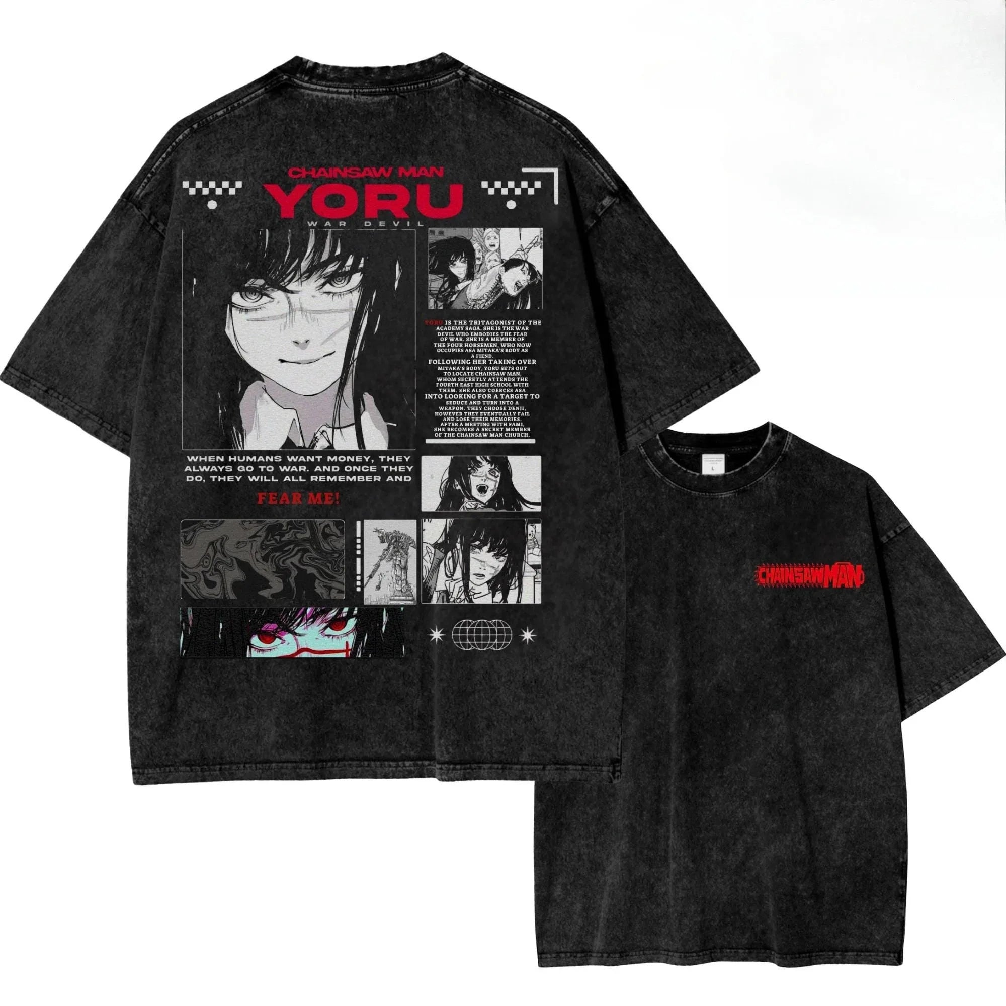 Japan Classic Anime Chainsaw Man Fan T-Shirts Men Women Printed Cloth AliExpress