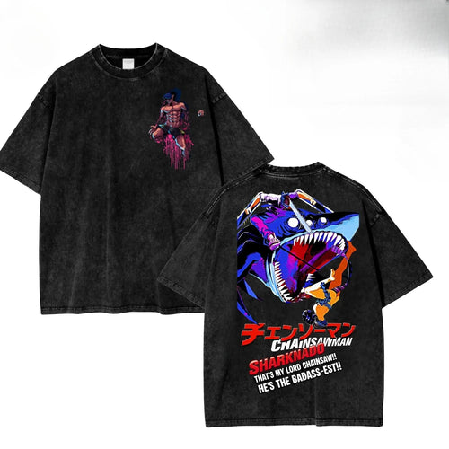 Japan Classic Anime Chainsaw Man Fan T-Shirts Men Women Printed Cloth AliExpress