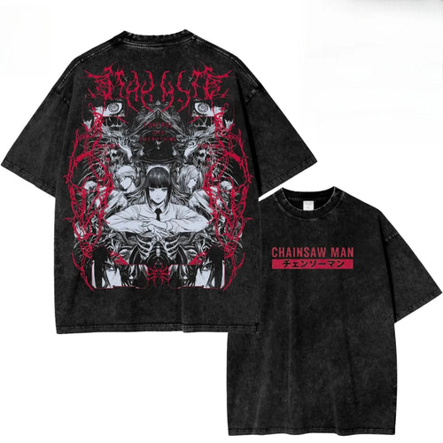 Japan Classic Anime Chainsaw Man Fan T-Shirts Men Women Printed Cloth AliExpress