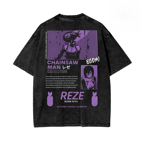 Japan Classic Anime Chainsaw Man Fan T-Shirts Men Women Printed Cloth AliExpress