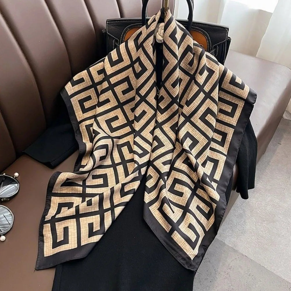 Écharpe à carreaux pour femmes MIMI TOP FASHION