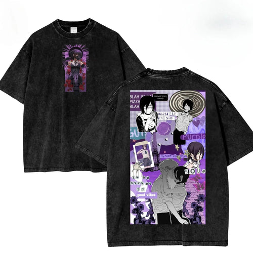 Japan Classic Anime Chainsaw Man Fan T-Shirts Men Women Printed Cloth AliExpress