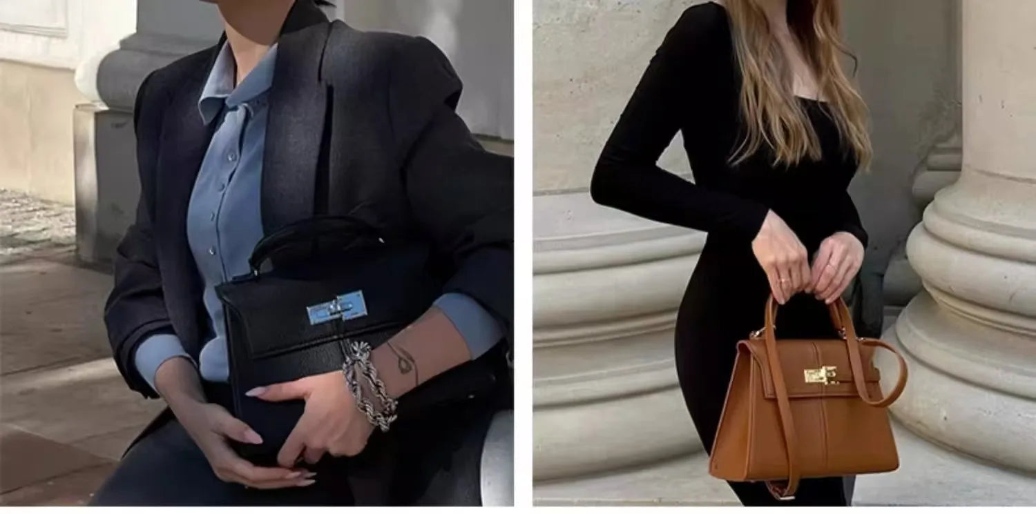 JWPEI Elise designer's stylish new handbag, crossbody for ladies with a high-end feel, large size Kelly MIMI TOP FASHION