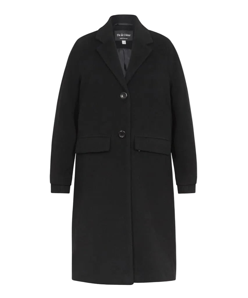 (PRE-ORDER) Womens Wool Blend Winter Warm Knee Length Coat Rose Eleusis