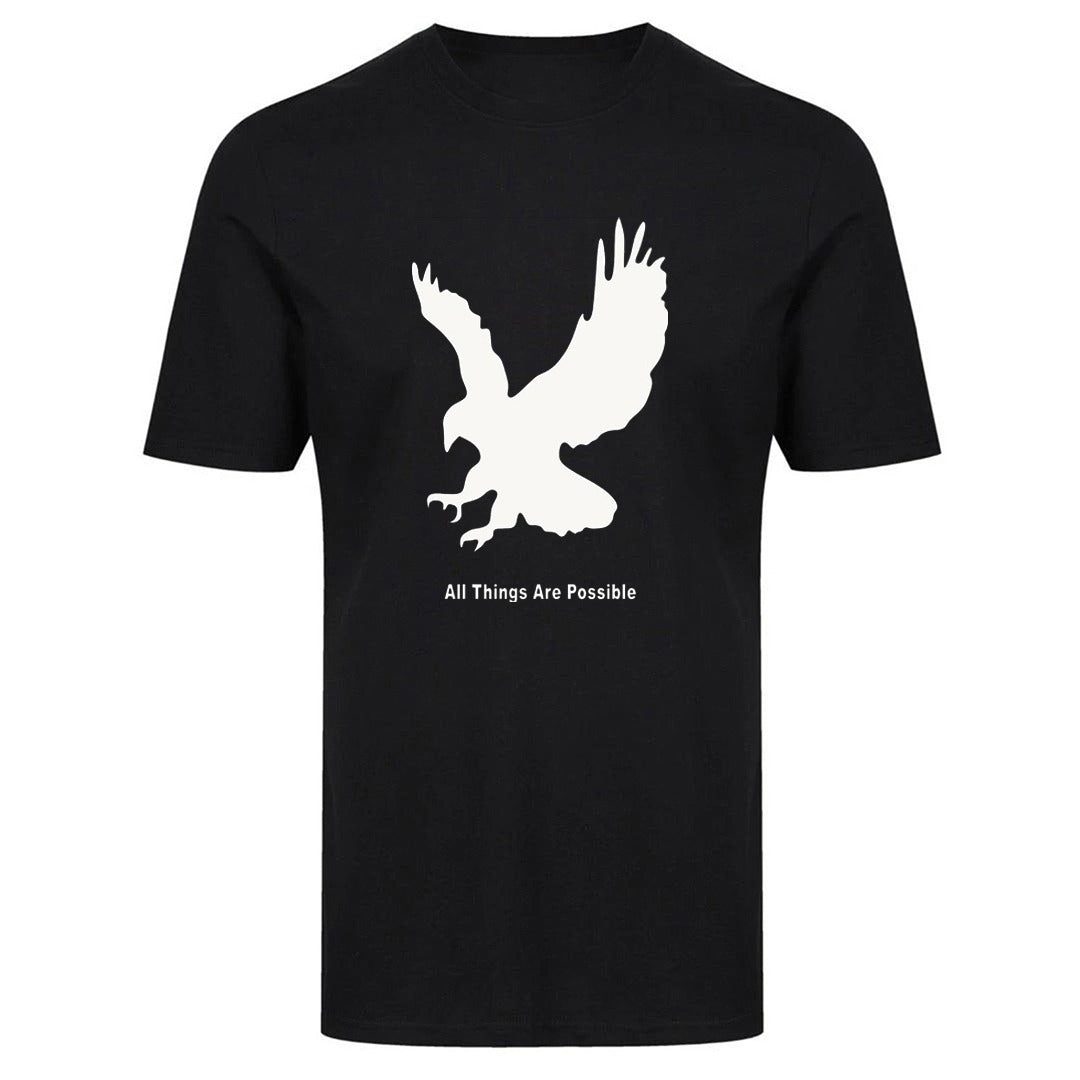 Eagle T-shirt - Black White Vanilla