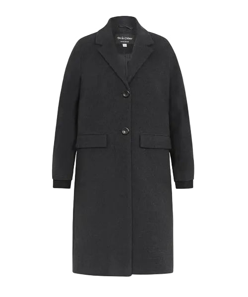 (PRE-ORDER) Womens Wool Blend Winter Warm Knee Length Coat Rose Eleusis